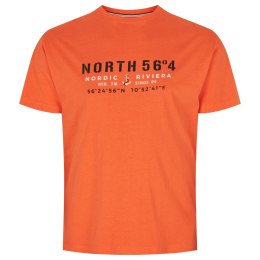 North 56 4 Duża Koszulka - Orange
