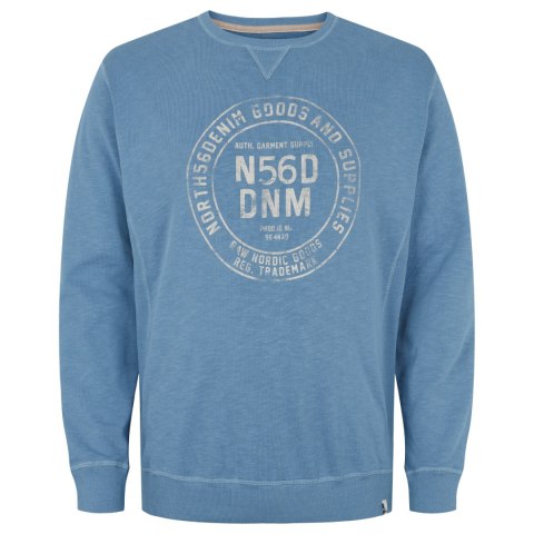 North 56Denim Duża Bluza - Blue North 56Denim Duża Bluza - Blue