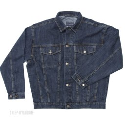 Viking Kurtka Jeans - Granat/Niebieski