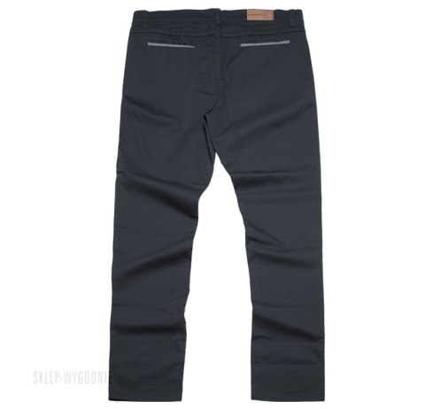 205 Viking Spodnie Chino Wizytowe Luka - Czarne 205 Viking Spodnie Chino Wizytowe Luka - Czarne