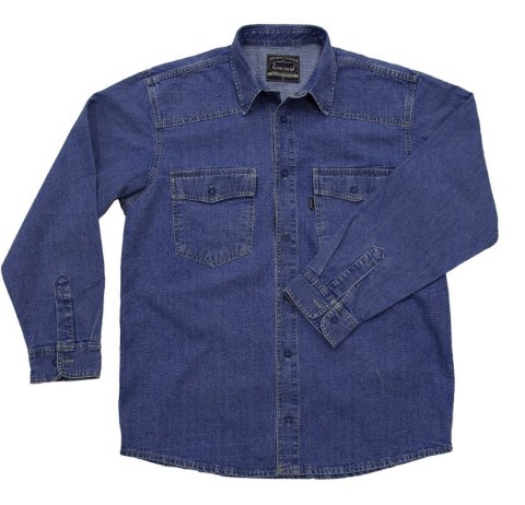 Koszula Viking Classic Jeans Granat Koszula Viking Classic Jeans Granat