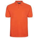 North 56 4 Duża Koszulka Polo - Pomarańczowa
