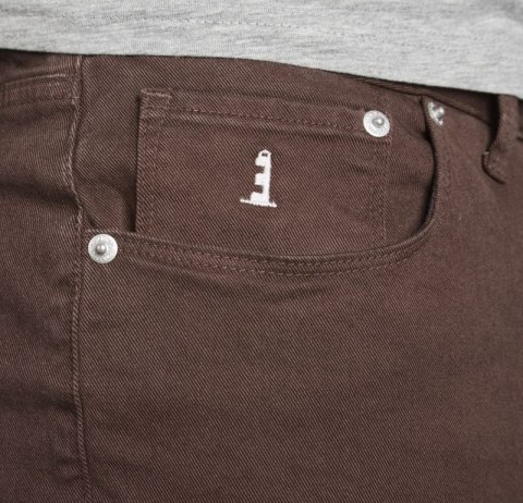 North 56 4 Duże Spodnie Jeans - Brąz North 56 4 Duże Spodnie Jeans - Brąz