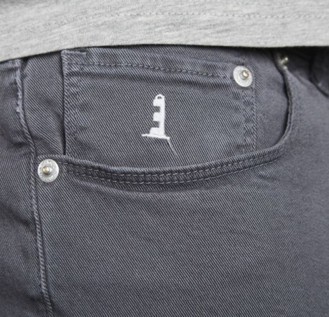 North 56 4 Duże Spodnie Jeans - Szary North 56 4 Duże Spodnie Jeans - Szary