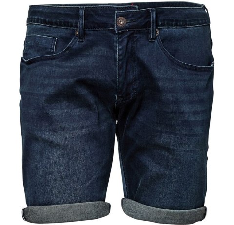 North 56 4 Duże krótkie spodnie jeans - Granat North 56 4 Duże krótkie spodnie jeans - Granat