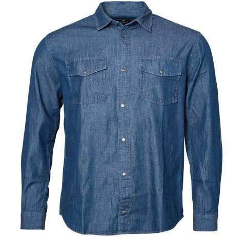 Replika Duża Koszula Jeans - Granat Replika Duża Koszula Jeans - Granat