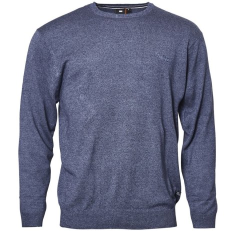 Replika Duży Sweter - Niebieski Replika Duży Sweter - Niebieski