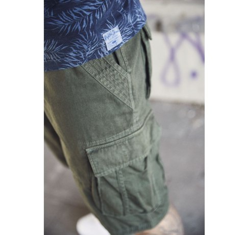 Replika Krótkie spodnie bojówki - Khaki Replika Krótkie spodnie bojówki - Khaki